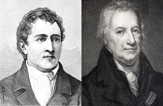 Portraits de Carl Wilhelm Scheele et Claude Louis Berthollet
